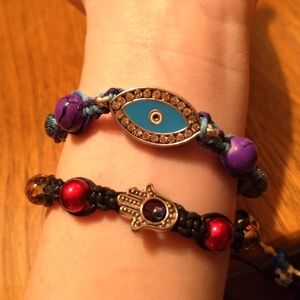 🧿Hamsa and Nazar Bracelet Set 🧿